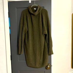 Green Aerie Sweater Dress